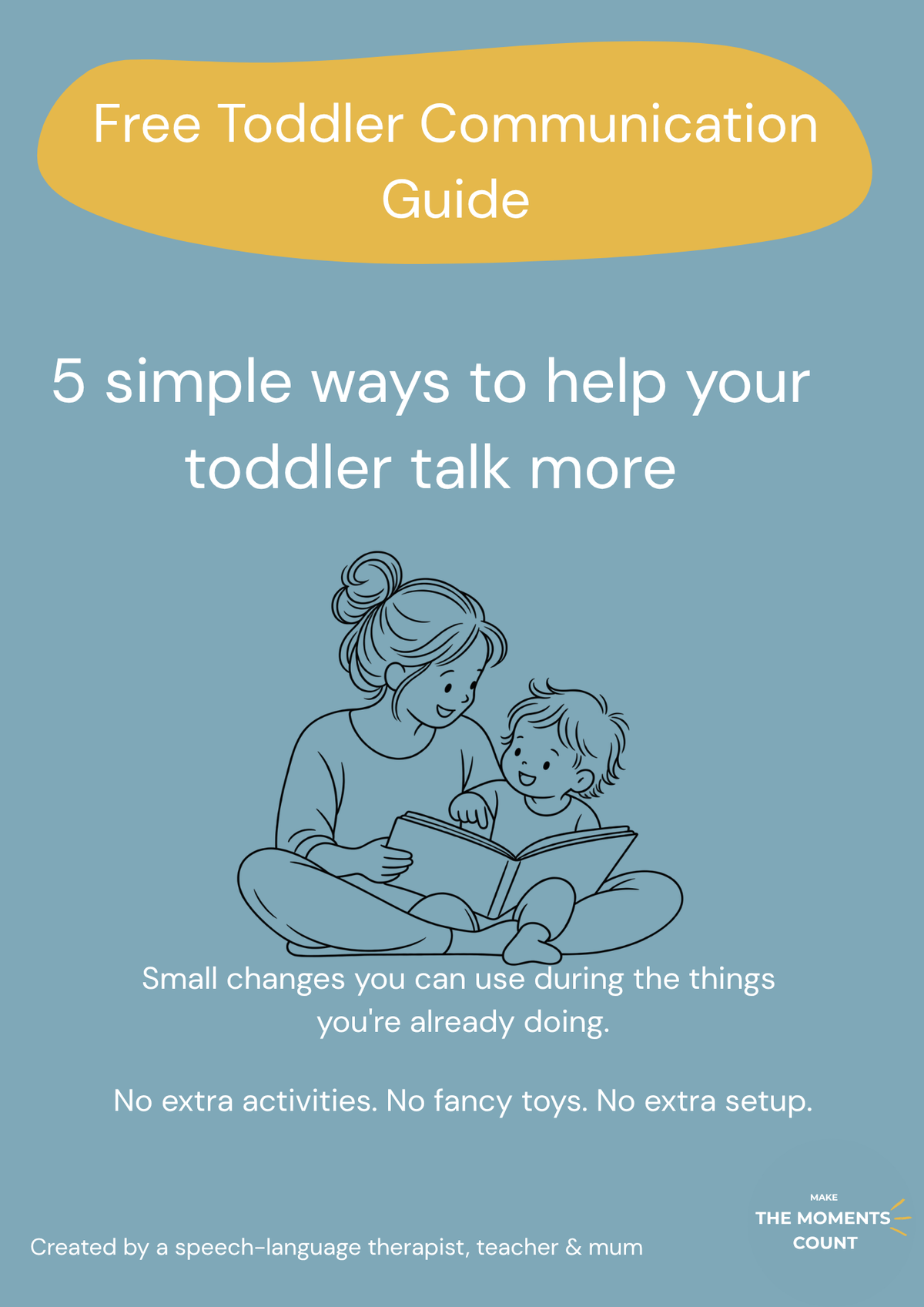 Free toddler communication guide cover